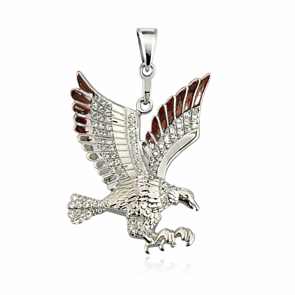 925 Silver Eagle Pendant