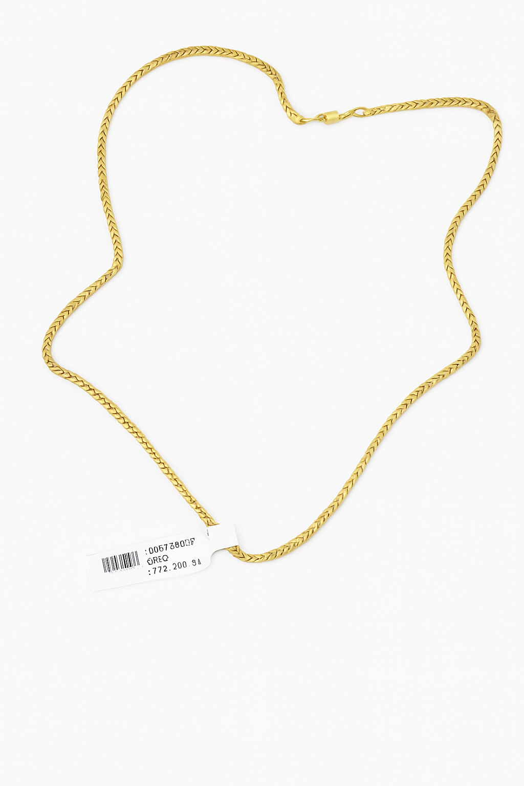14K Yellow Gold Franco Chain Necklace