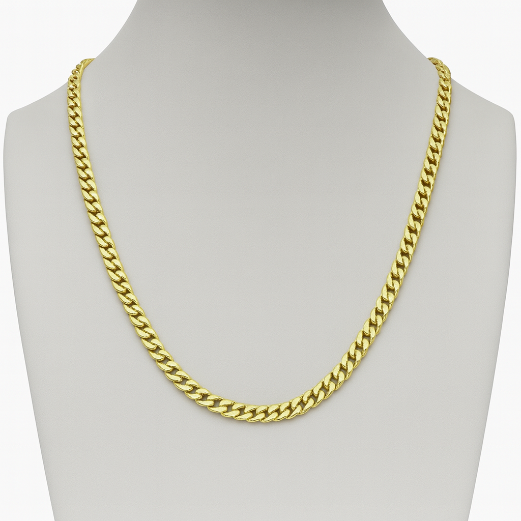 10K Yellow Gold Cuban Link Chain