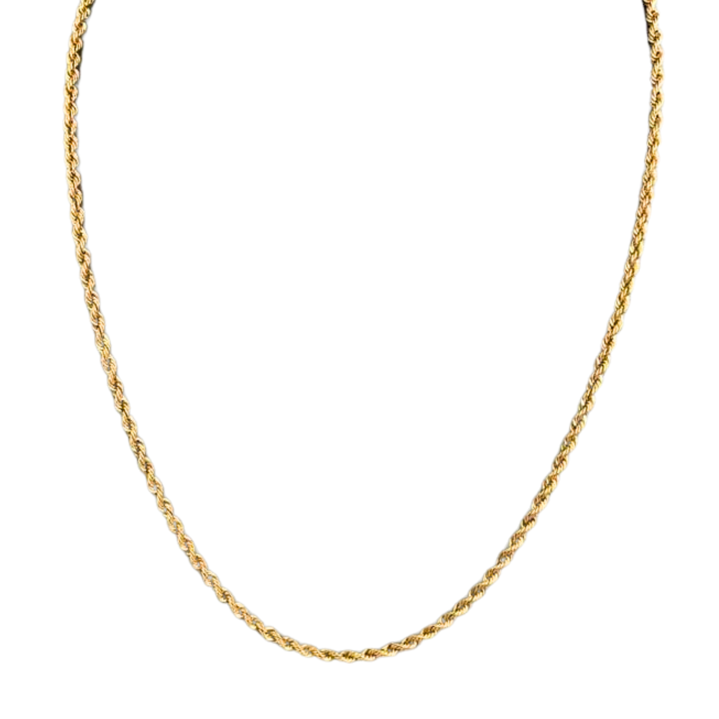 18K Yellow Gold Rope Chain