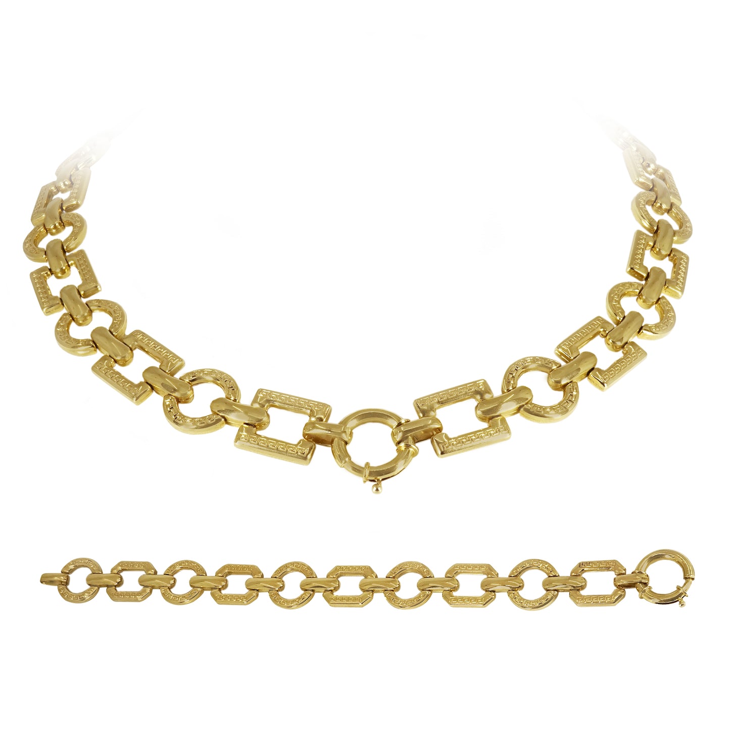 GEOMETRIC Necklace & Bracelet