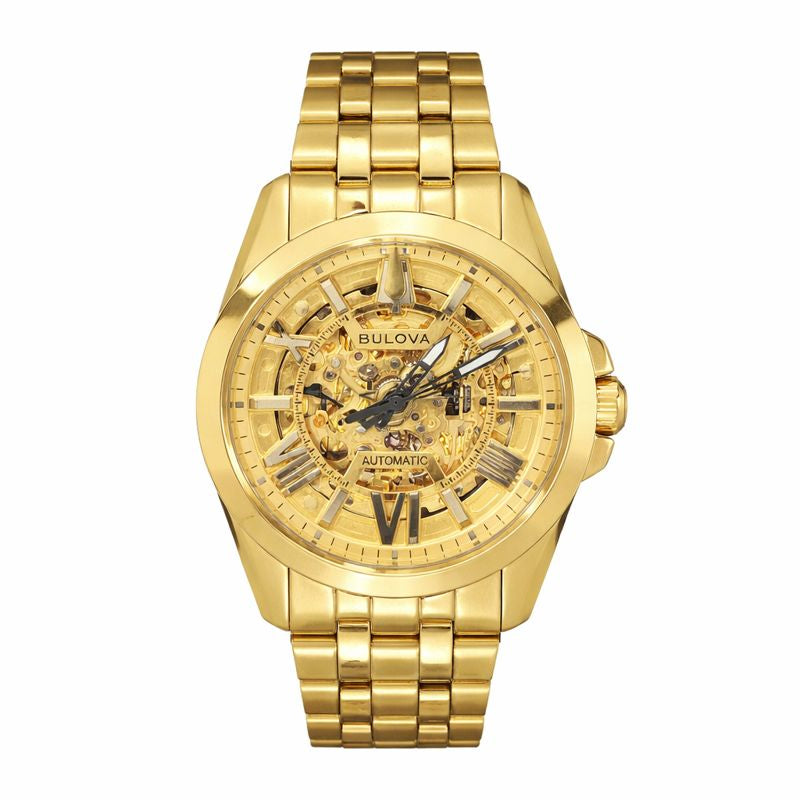 Gold Tone Bulova Men’s Quartz Watch