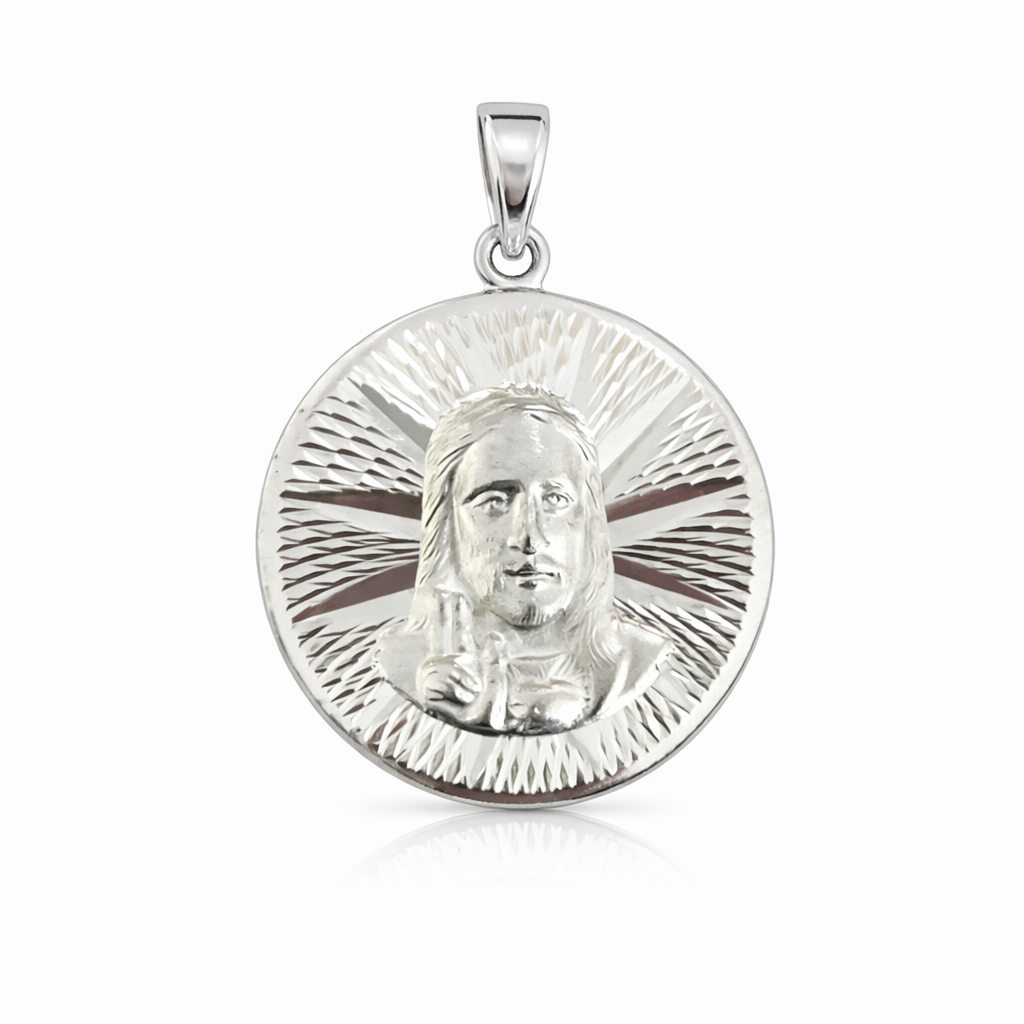 925 Sterling Silver Christ Pendant