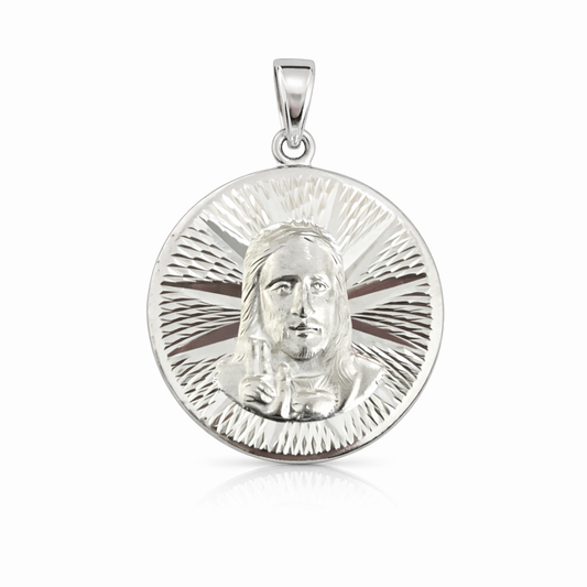 925 Sterling Silver Christ Pendant