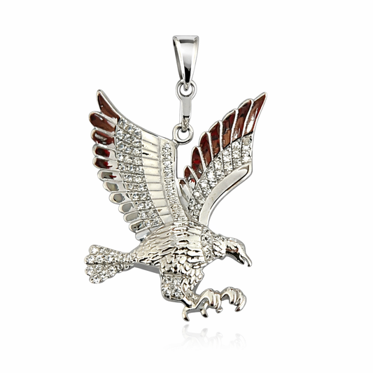925 Silver Eagle Pendant
