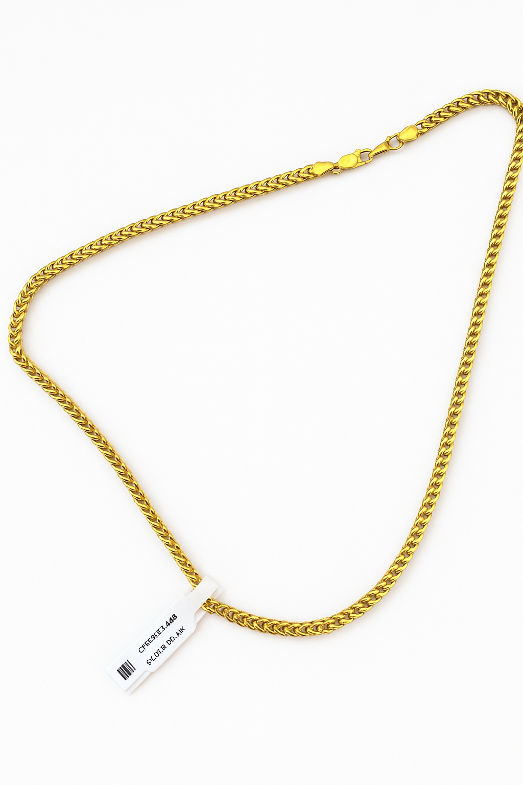 10K Yellow Gold Franco Chain Necklace