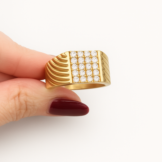 Gold Statement Ring