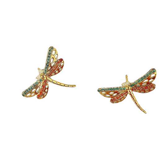 Dragonfly 14K Yellow Gold