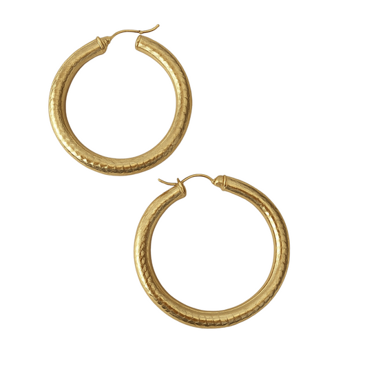 14K Gold Hoop Earrings
