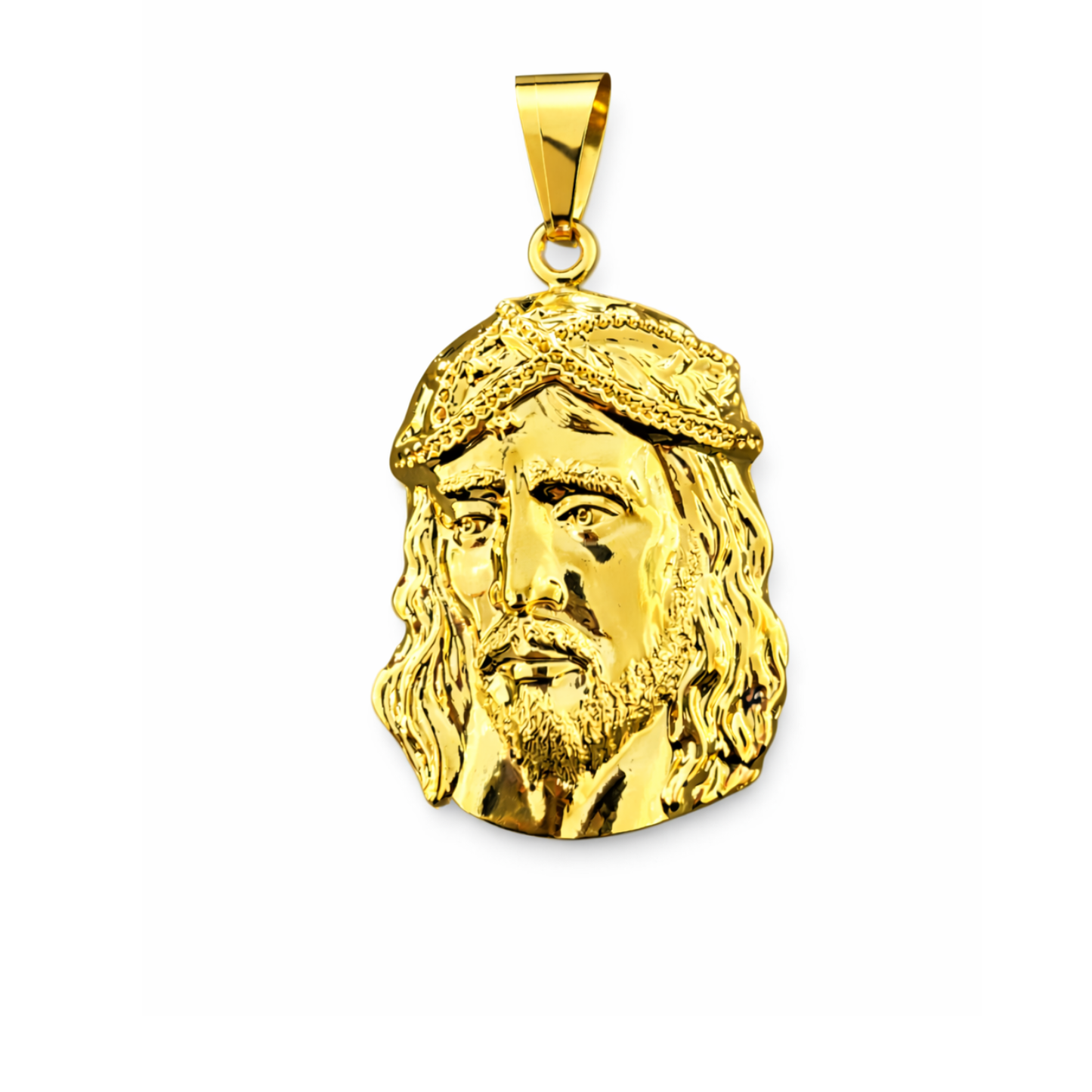 10K Yellow Gold Christ Charm
