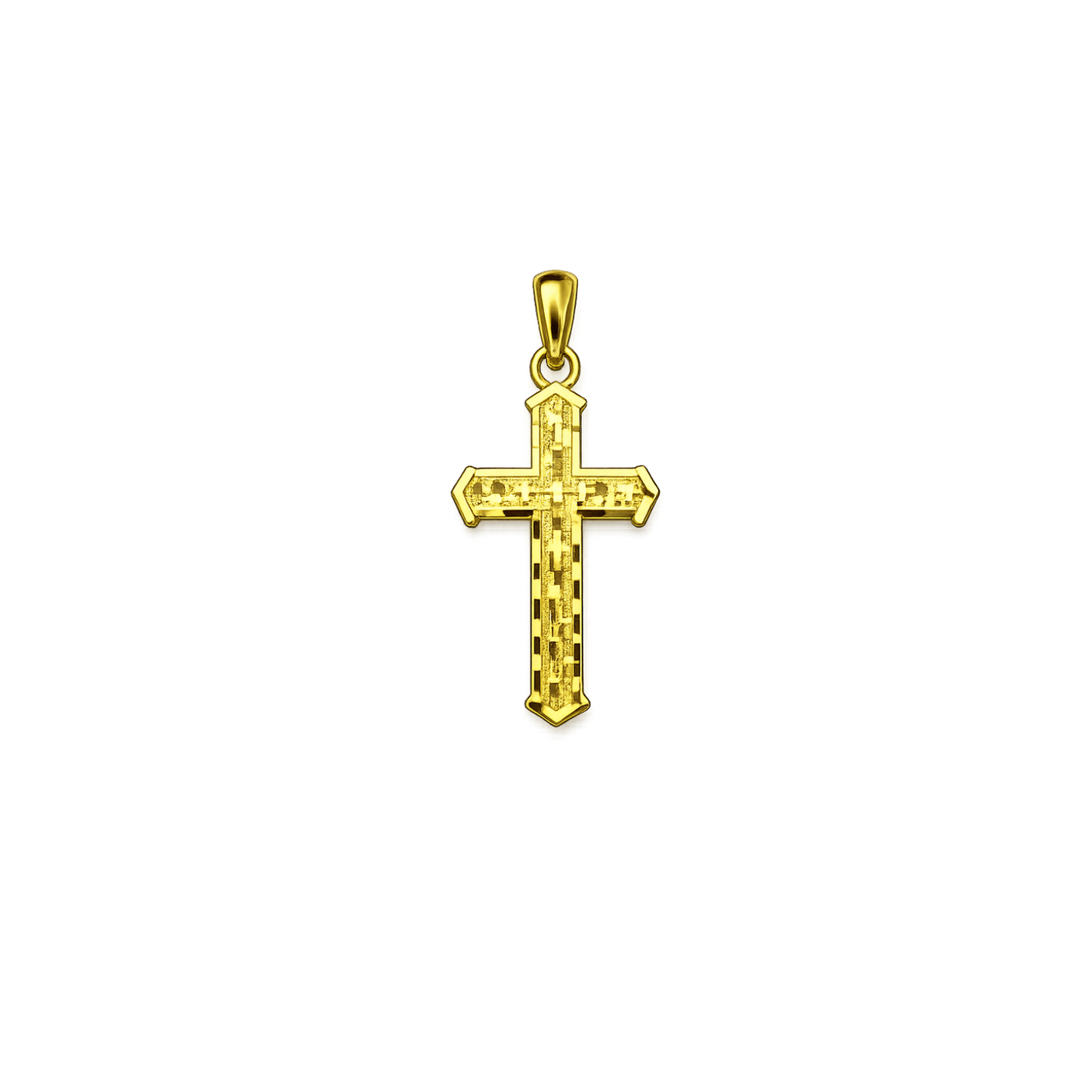 10K Small Yellow Gold Cross