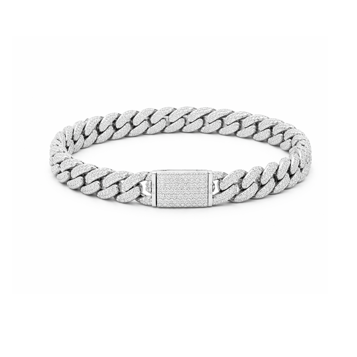 925 Sterling Silver Monaco Bracelet with Zirconia