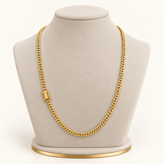 10K Gold Cuban Link Chain