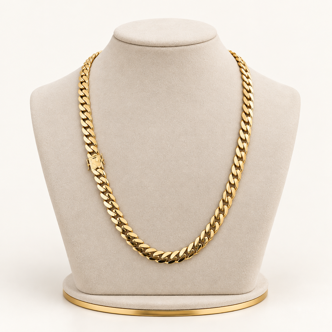 10K Gold Classic Cuban Link Chain