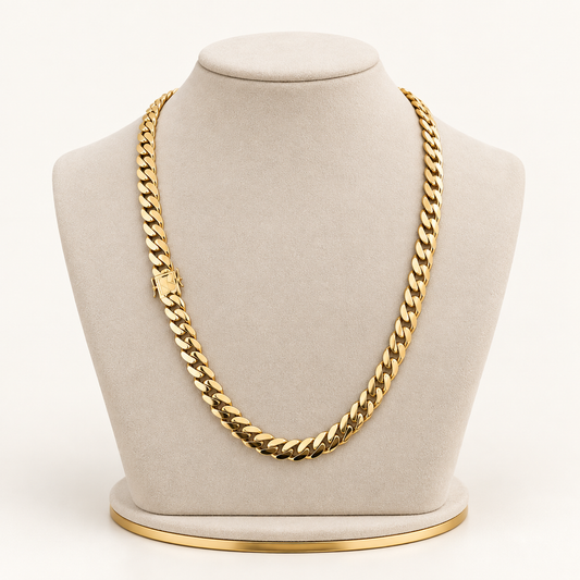 10K Gold Classic Cuban Link Chain