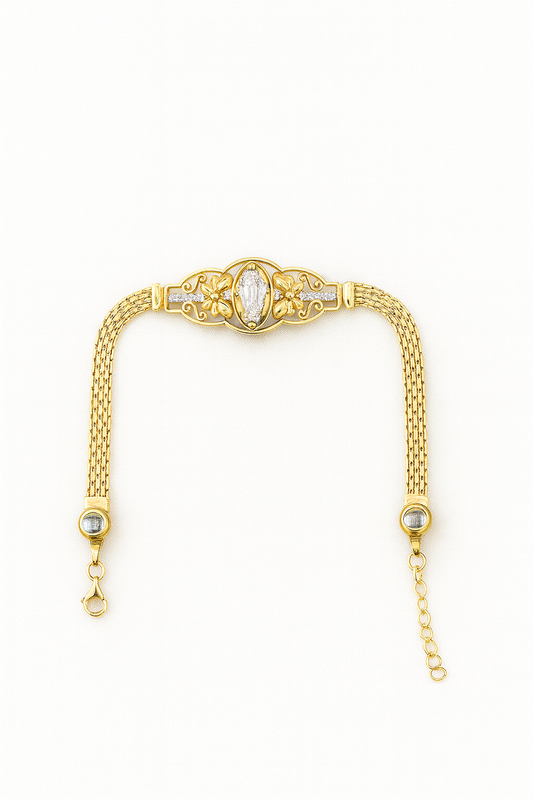 14K Our Lady of Guadalupe Bracelet