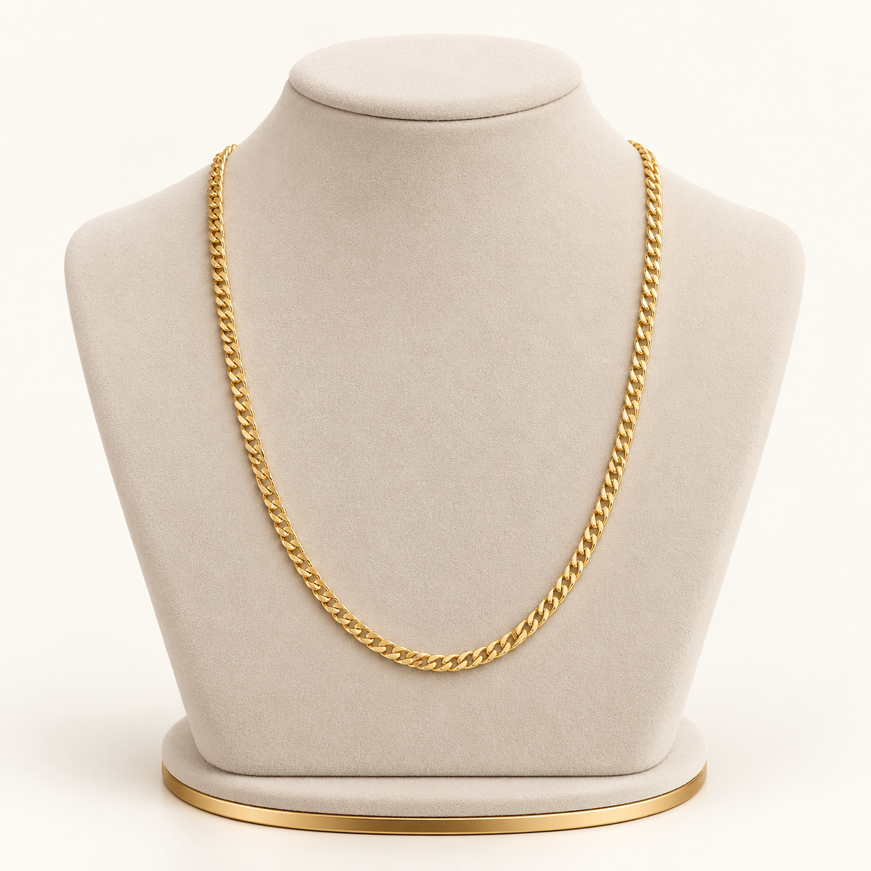 18K Gold Cuban Link Chain