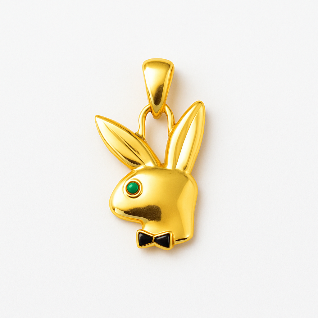 14K Gold Bunny Charm