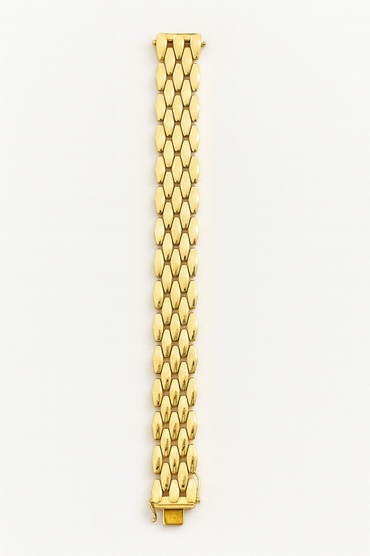 14K Italian Classic Gold Bracelet