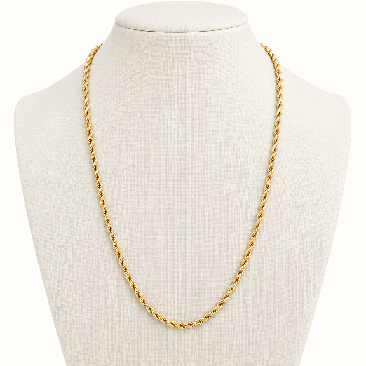 18K Gold Rope Chain