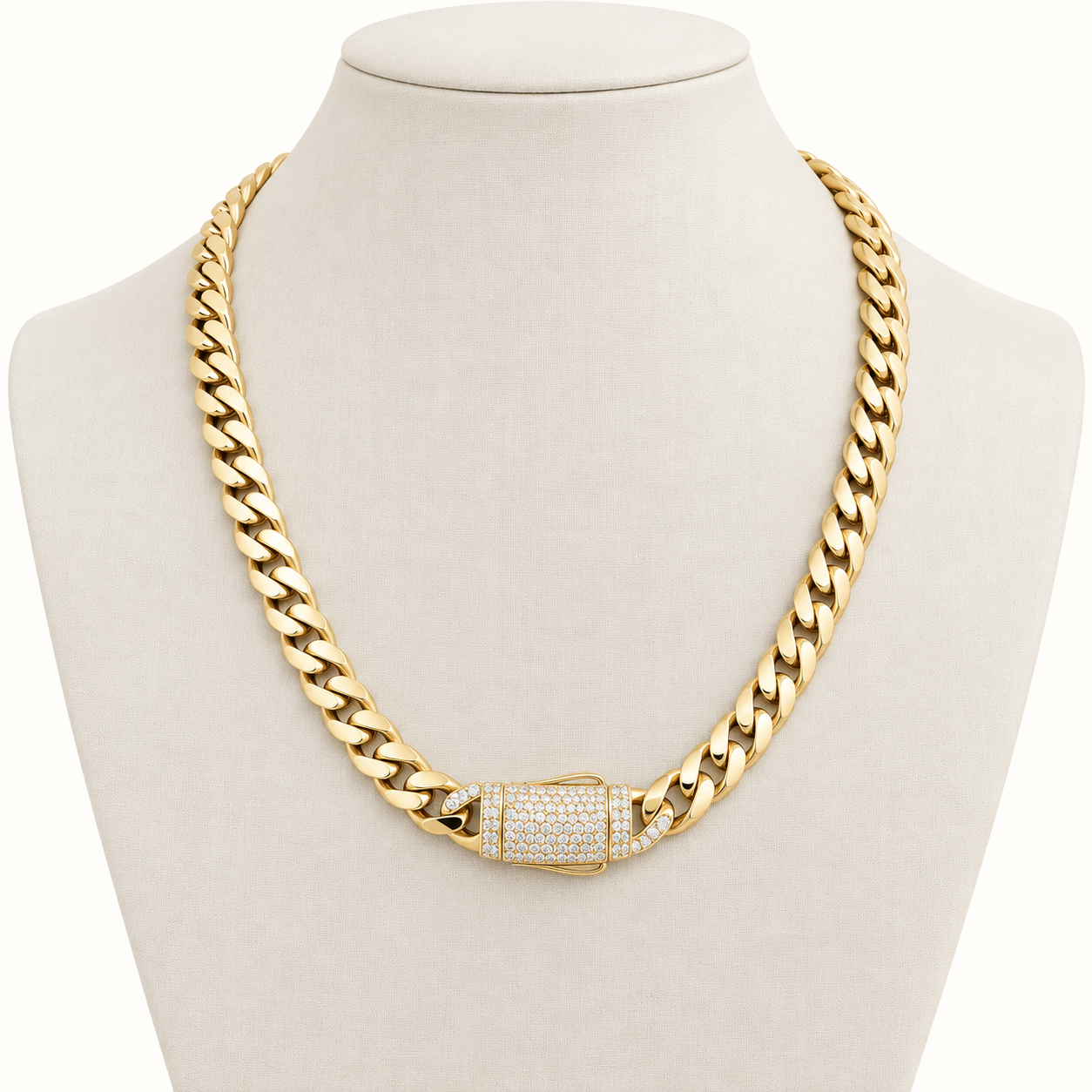 14K Gold Monaco Chain