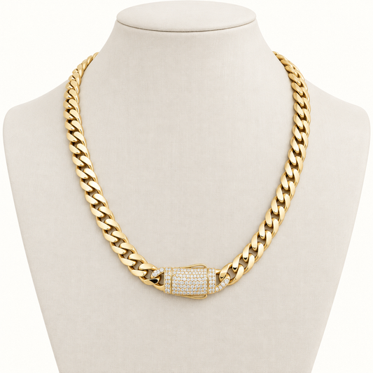 14K Gold Monaco Chain
