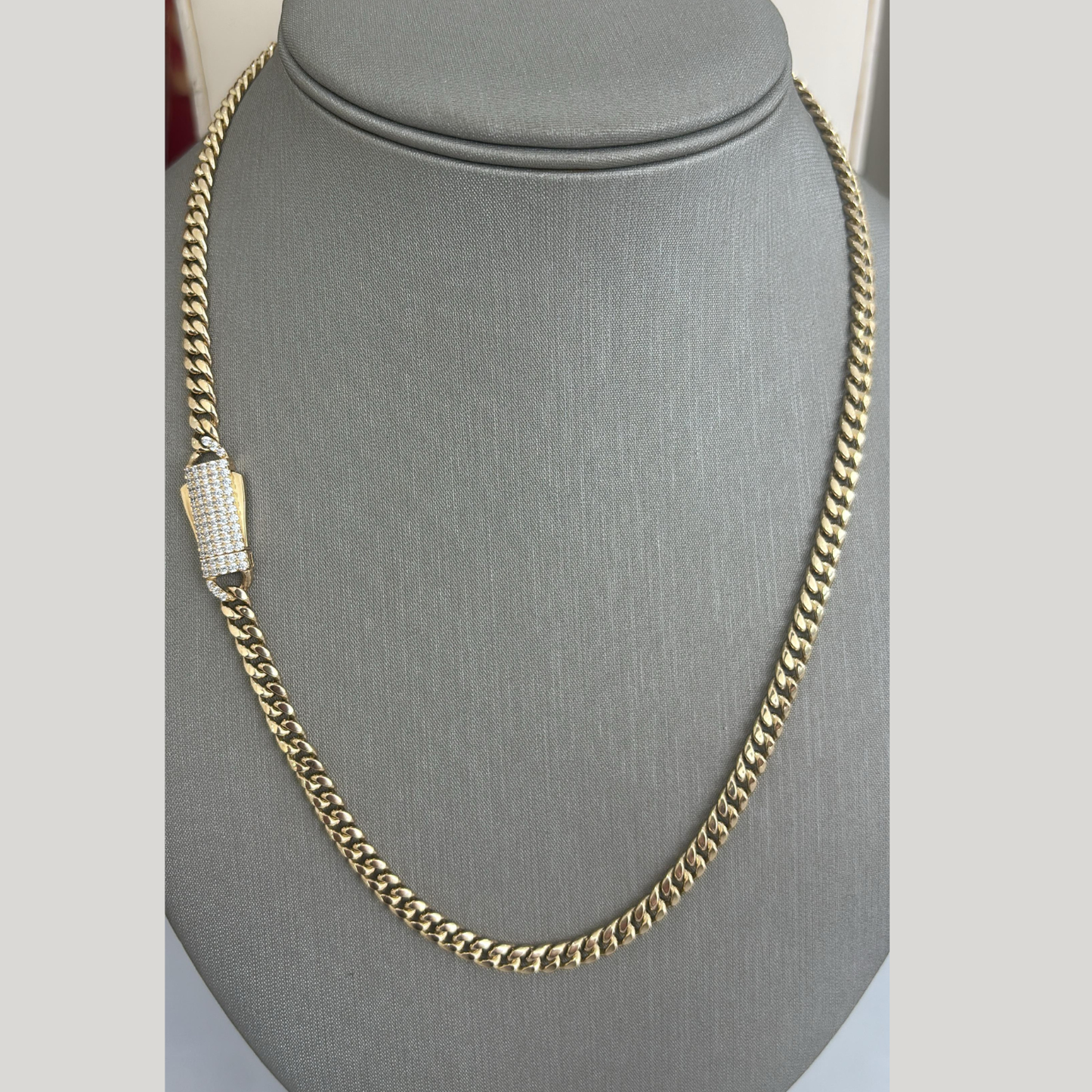 14K Gold Cuban Link Chain