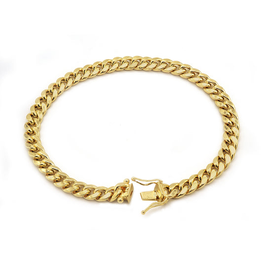 10K Gold Cuban Link Hollow - ECC