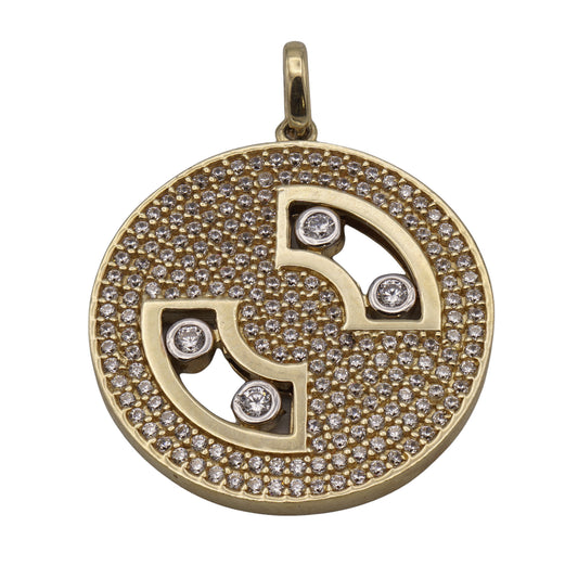 Square Zircon Design