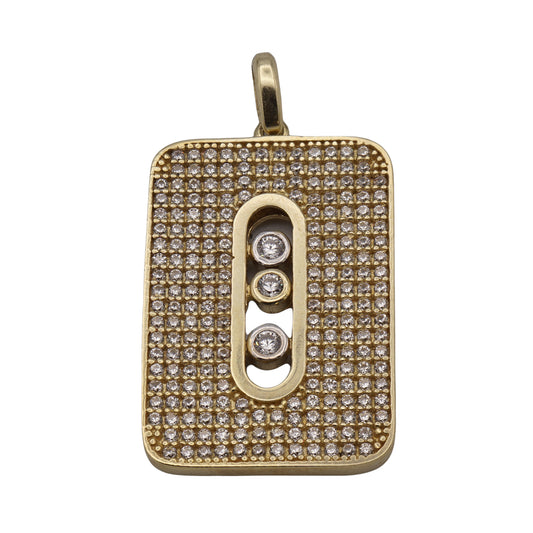 Rectangle Zircon Design