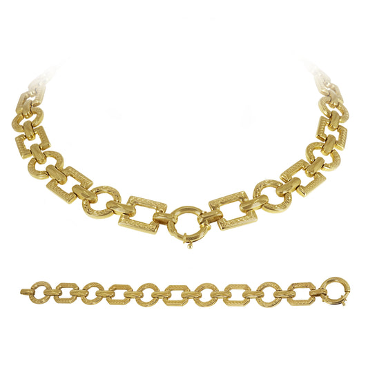 GEOMETRIC Necklace & Bracelet