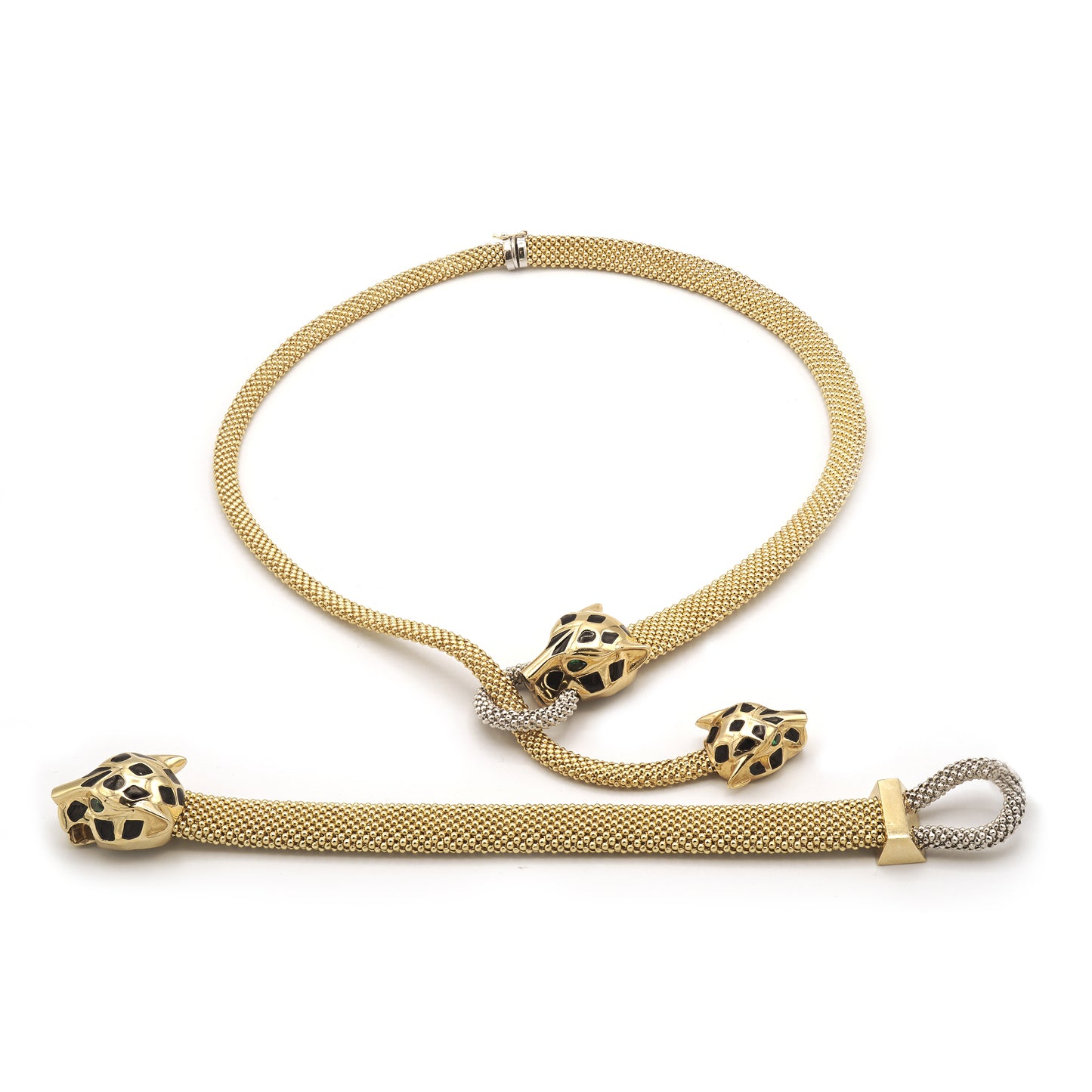 Panther Necklace & Bracelet