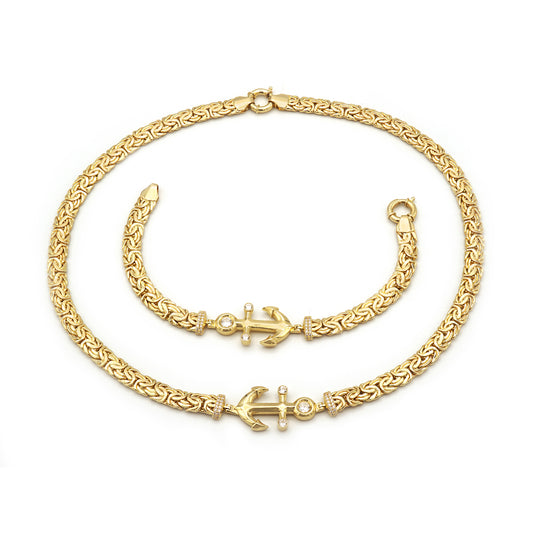 ANCHOR Necklace & Bracelet
